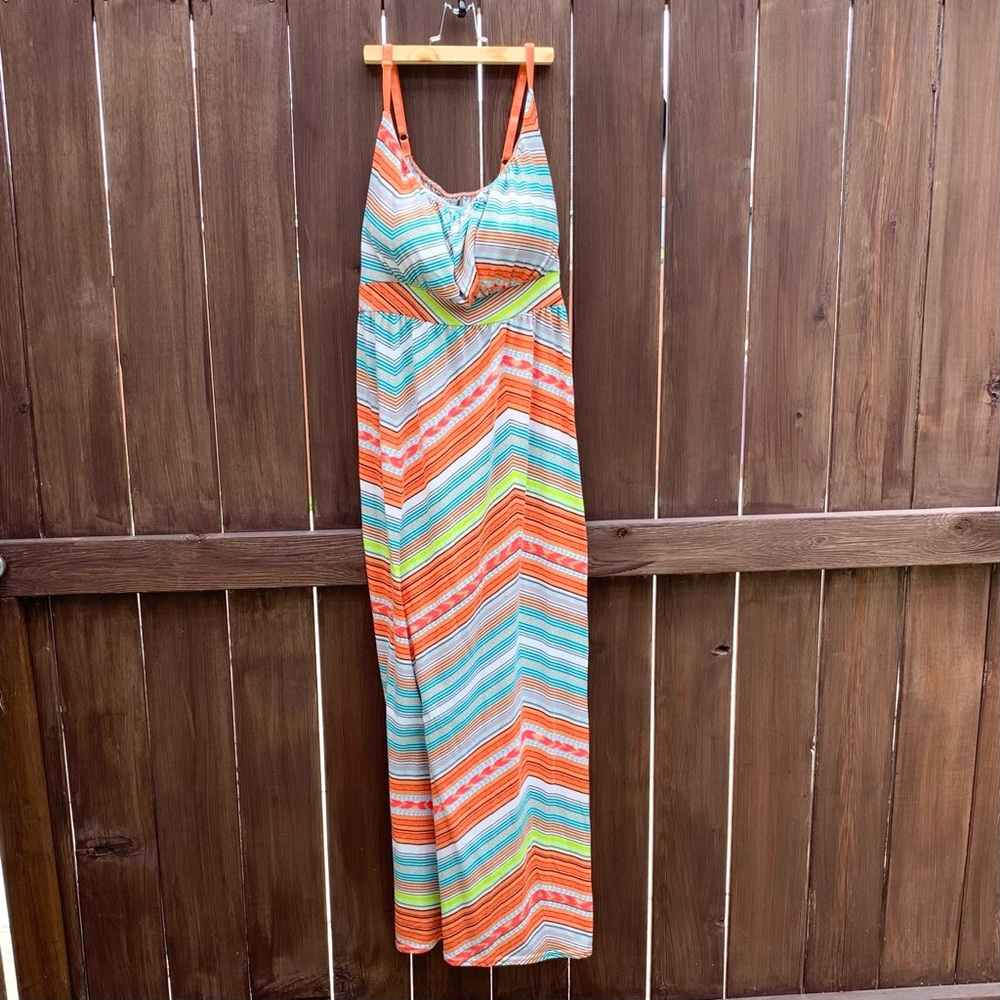 Striped Maxi Dress